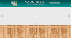 Desktop Screenshot of campwinnekeag.com